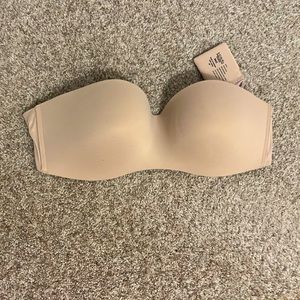Soma 34C Strapless Bra - Barley Worn